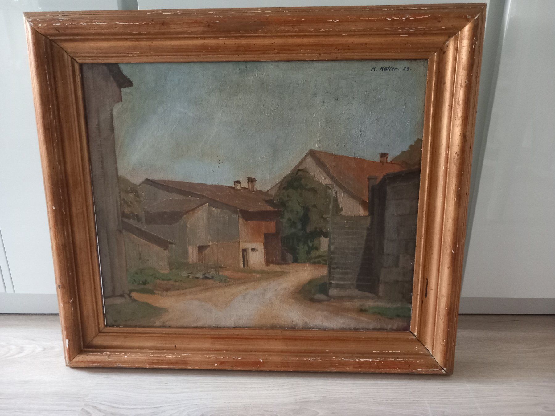 Dipinti: Ölgemälde R. Keller 1923 – Usato da Uitikon Waldegg venduto da pkuster
