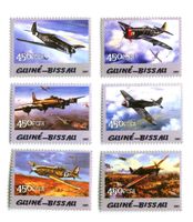 Briefmarken "Flugzeuge". Guinea-Bissau.
