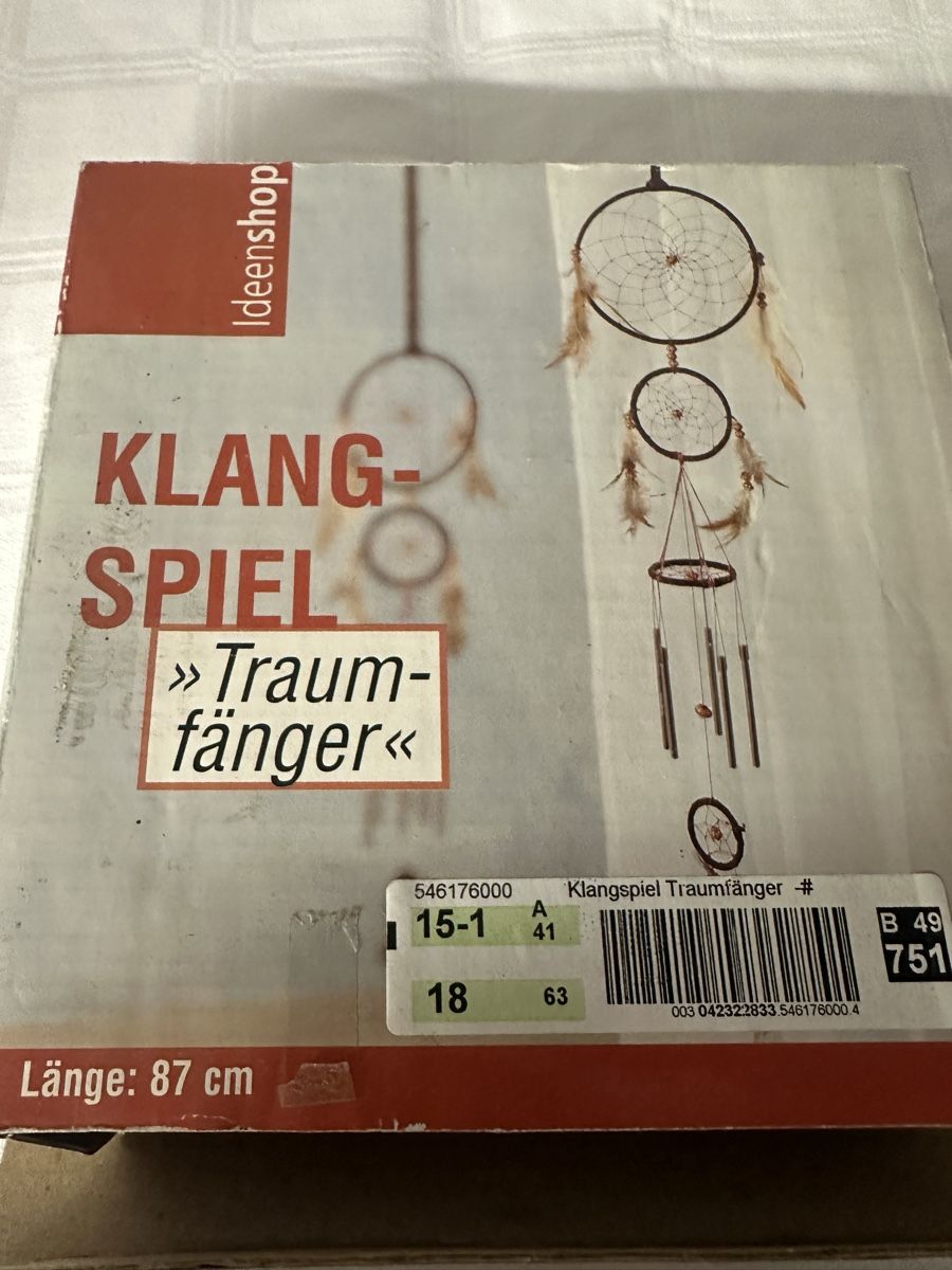 Tutte le decorazioni: Traumfänger 87 cm Neu – Nuovo e nell'imballaggio originale da Sevelen venduto da Stopglobal. 2