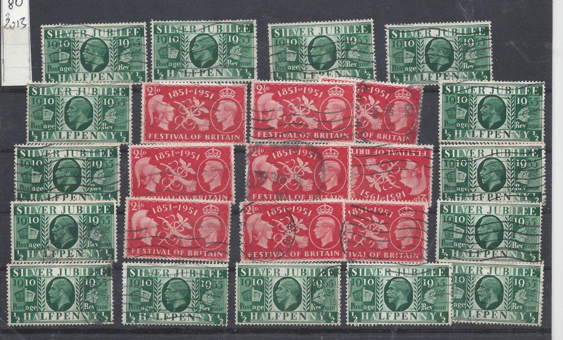 Tutti i francobolli: UK 1951 – Usato da Les Valettes venduto da Nuba1
