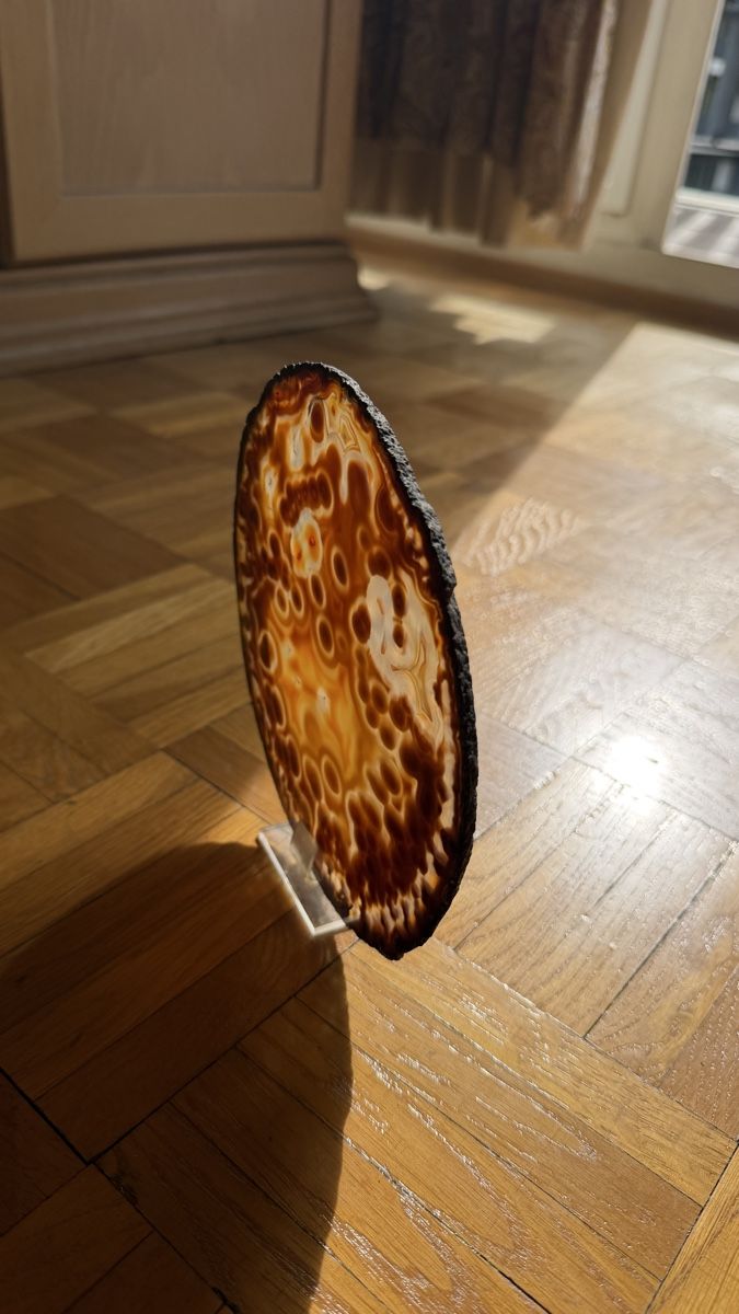 Minerali & Pietre curative: Tranche d’agate – Usato da Genève venduto da Ninah71 3