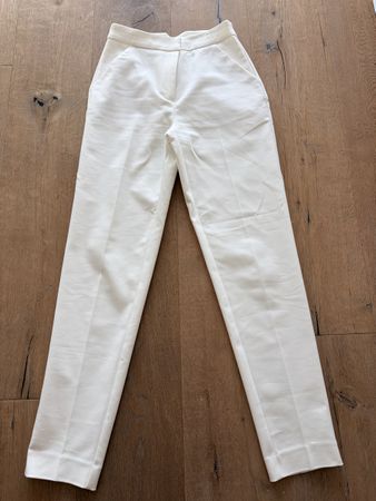 Pantalon blanc NAF NAF Paris, taille 34, comme neuf!
