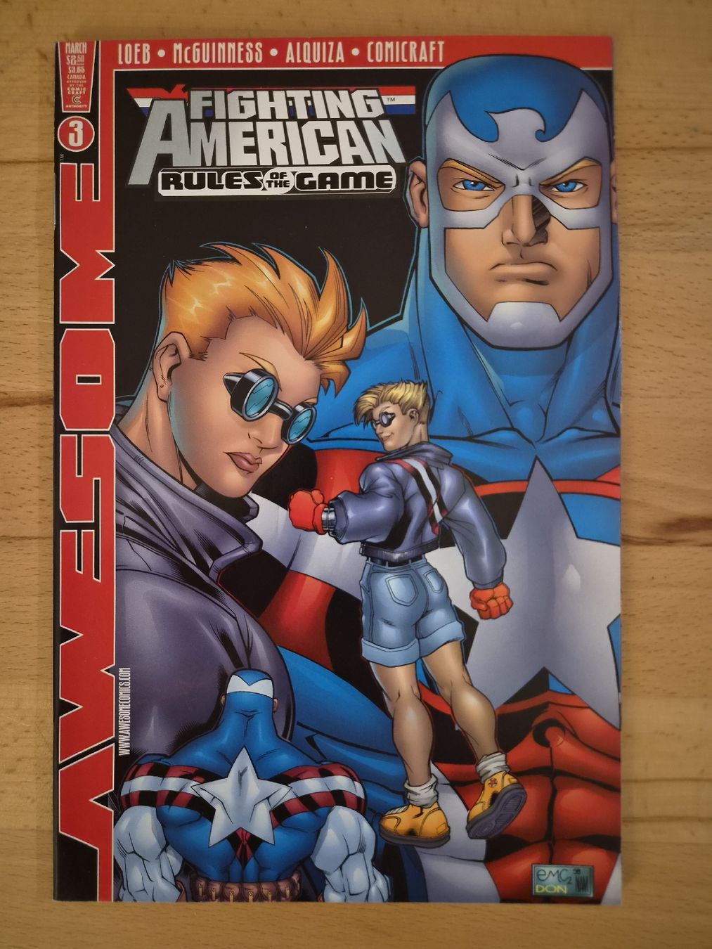 Comics: Fighting American #1-3 (complete) – Gebraucht aus Biel/Bienne von collector_comics 3