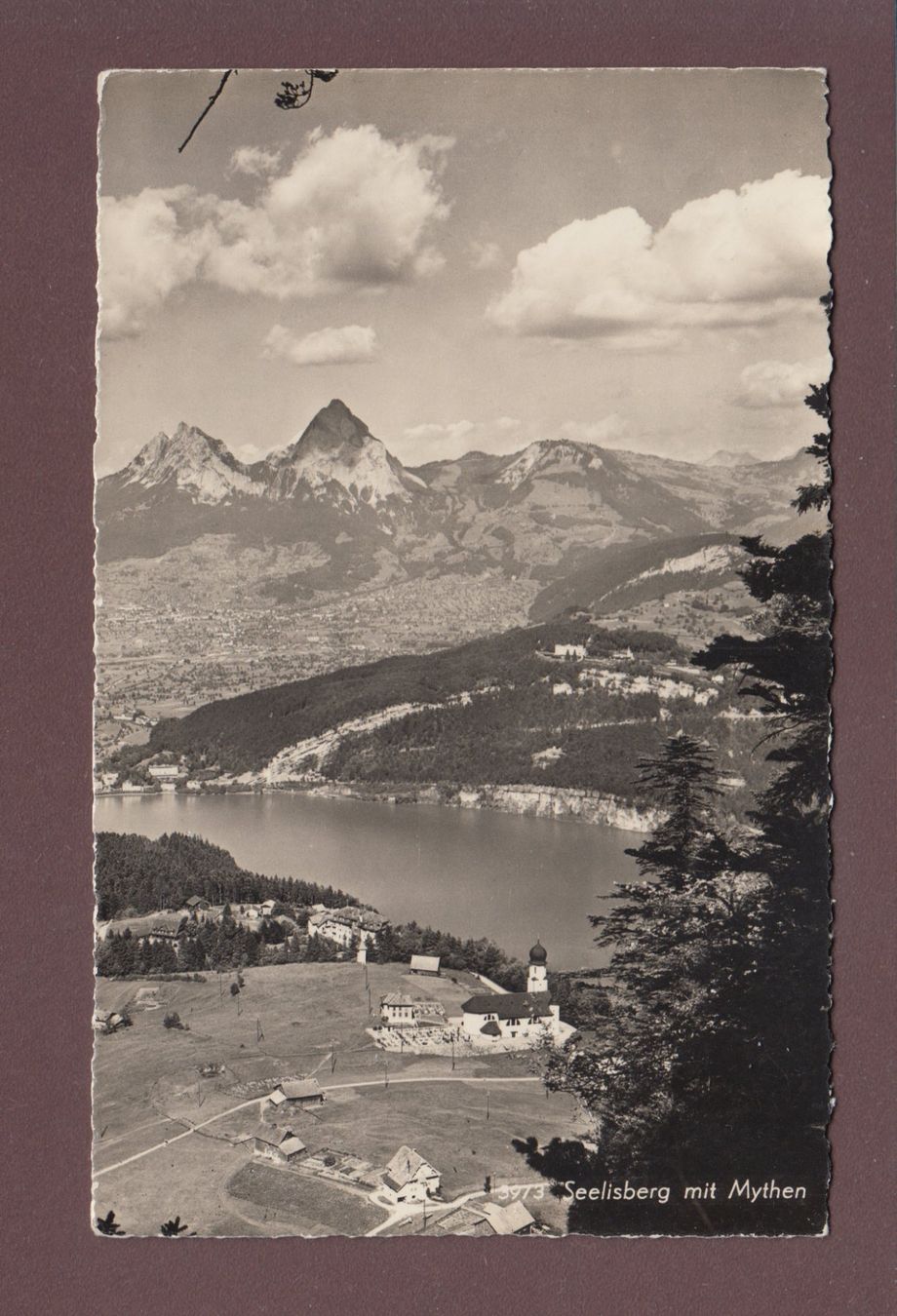 Cartoline postali: SEELISBERG - Mythen – Usato da Pully venduto da nicecards