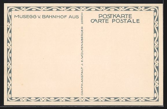 Cartoline postali: Ernst E.Schlatter: Luzern, Musegg vom Ba – Usato da Berlin venduto da bartko-reher 1