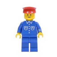 but020 Shirt W. 6 Buttons Train LEGO