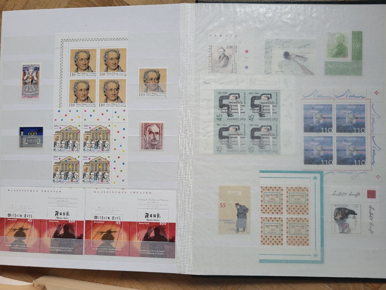 Tutti i francobolli: Deutsche Briefmarken Sammlung  / Neu! Abbildung 10. – Nuovo (secondo la descrizione) da stäfa venduto da brandy66 5