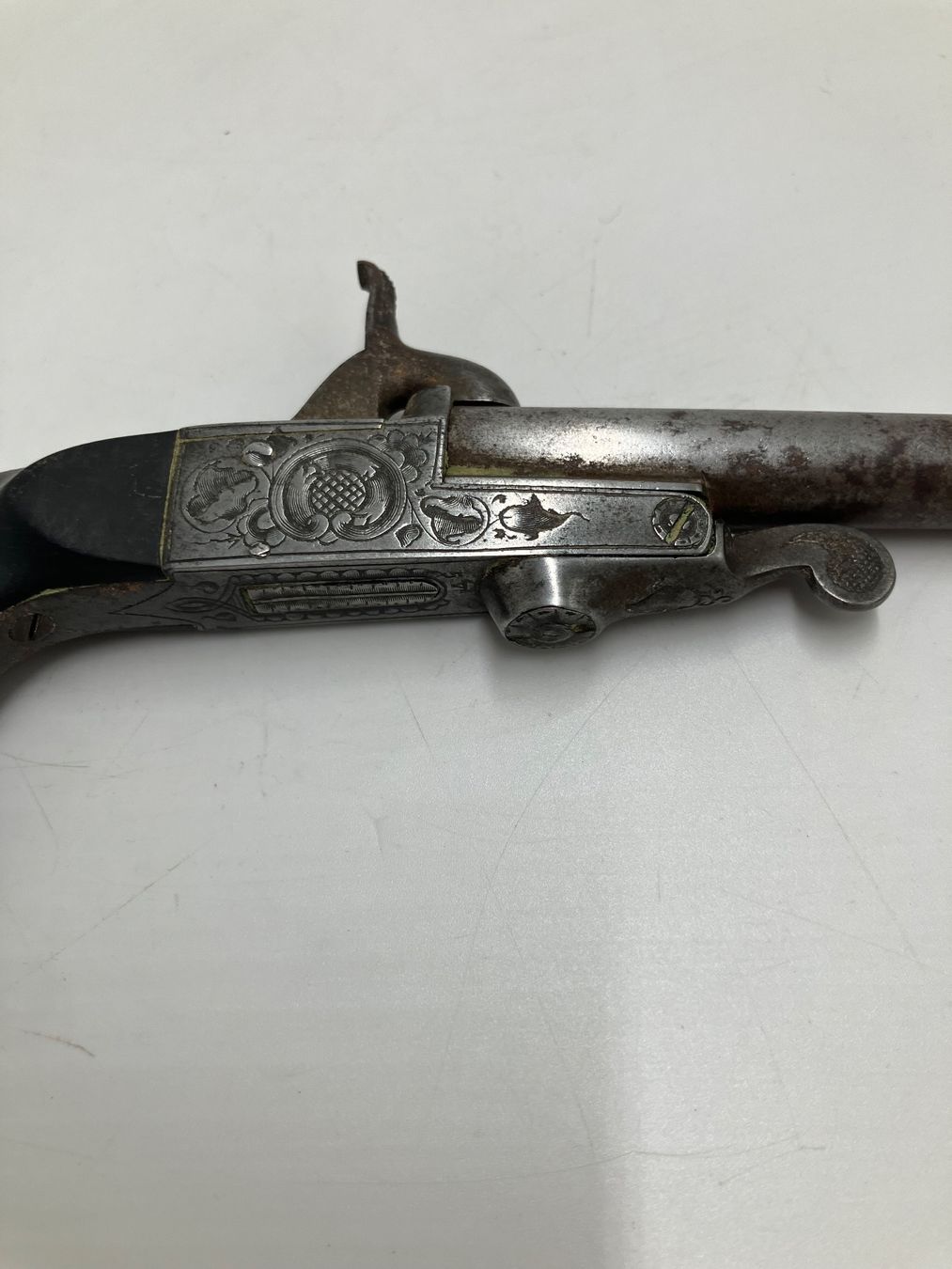 Tiro con l'arco: Pistolet  ancien de collection – Usato da fribourg venduto da Retroverso 1