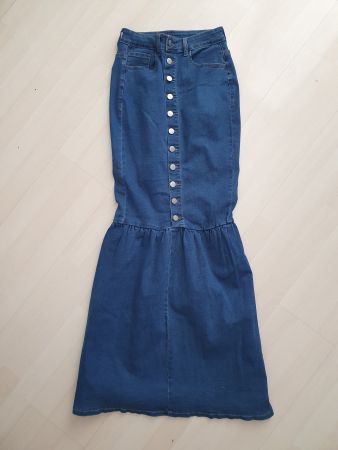 Jeans Maxirock Gr S *neu*