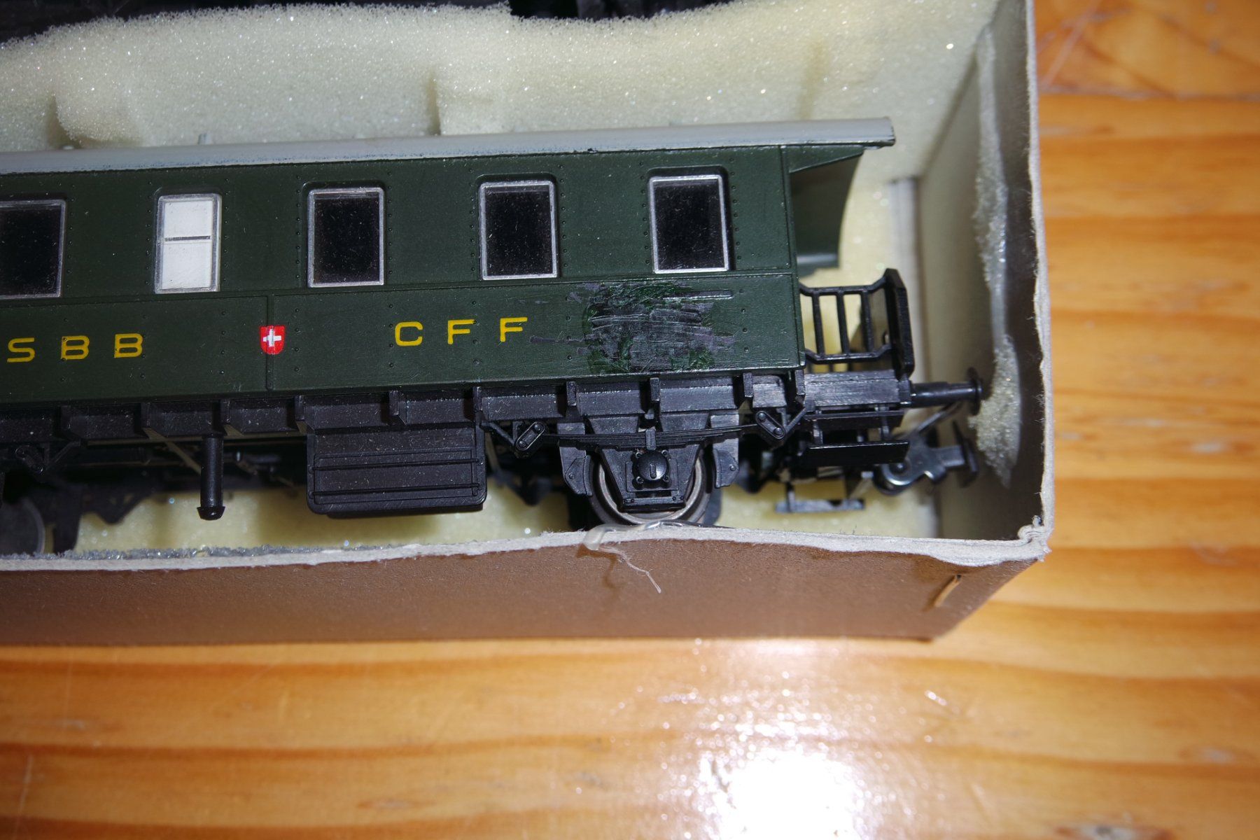 Modellini di ferrovie: SET DE WAGONS VOYAGEURS – Usato da Avenches venduto da WEBHobby 1