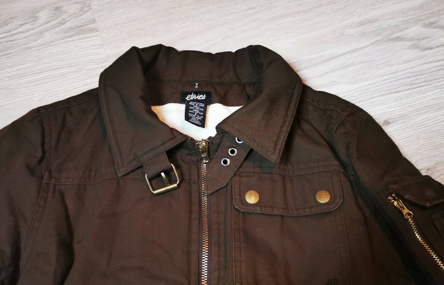 Jacken: Etnies Winterjacke, Braun, Kunstfell Kragen - S – Gebraucht aus Wettingen von JasminL92-2 1