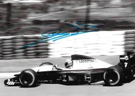 van de Poele, Brabham1992, original signiert!