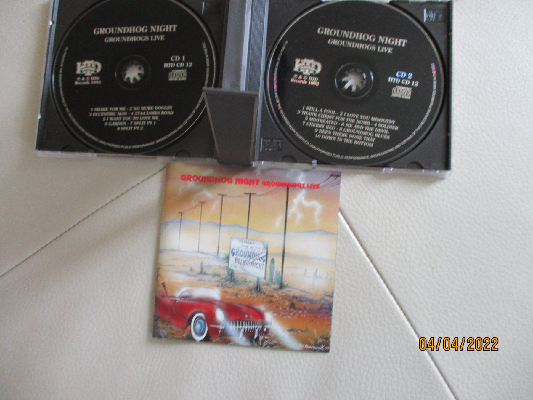 CD: The Groundhogs --  Groundhog Night – Usato da Liestal venduto da Disc-Point 1