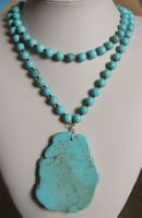 Arizona Türkis Halskette Schmuck 86cm lang