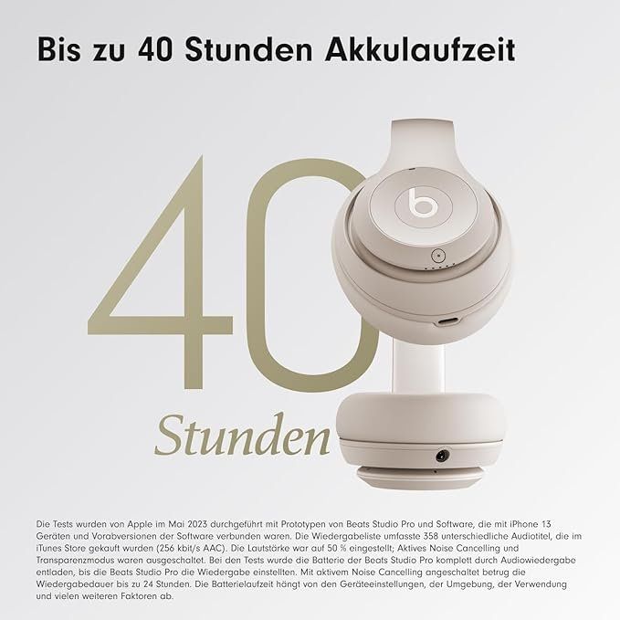 Beats Cuffie: Beats Studio Pro Kopfhöre Noise-Cancelling - Apple - Android – Nuovo e nell'imballaggio originale da Oensingen venduto da CSCollectors 3