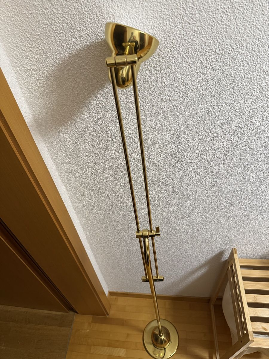 Lampes: Stehlampe gold – D'occasion à Mörschwil par Seegurke18 3