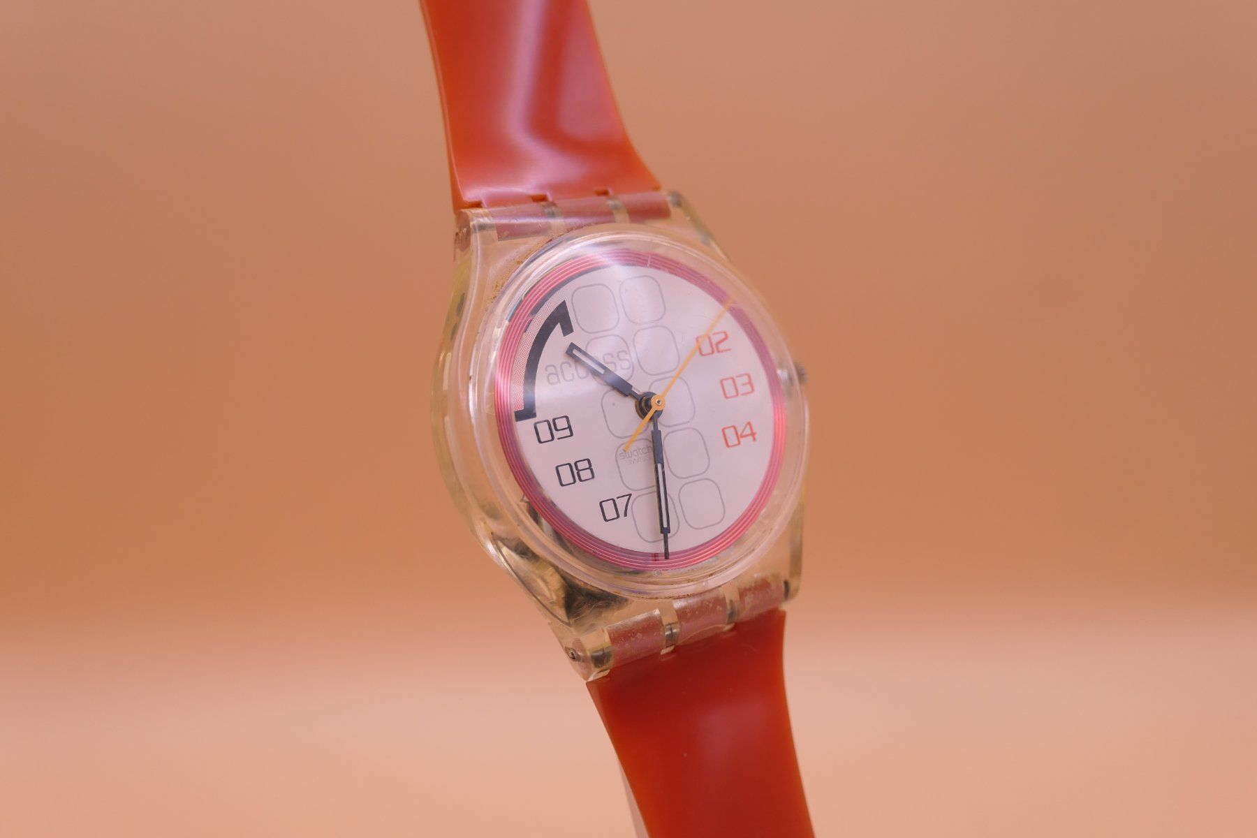 Swatch Orologi: Swatch Gent Access "Menang" SKK108, neue Batterie – Usato da Thun venduto da CHRONOTIKA 2