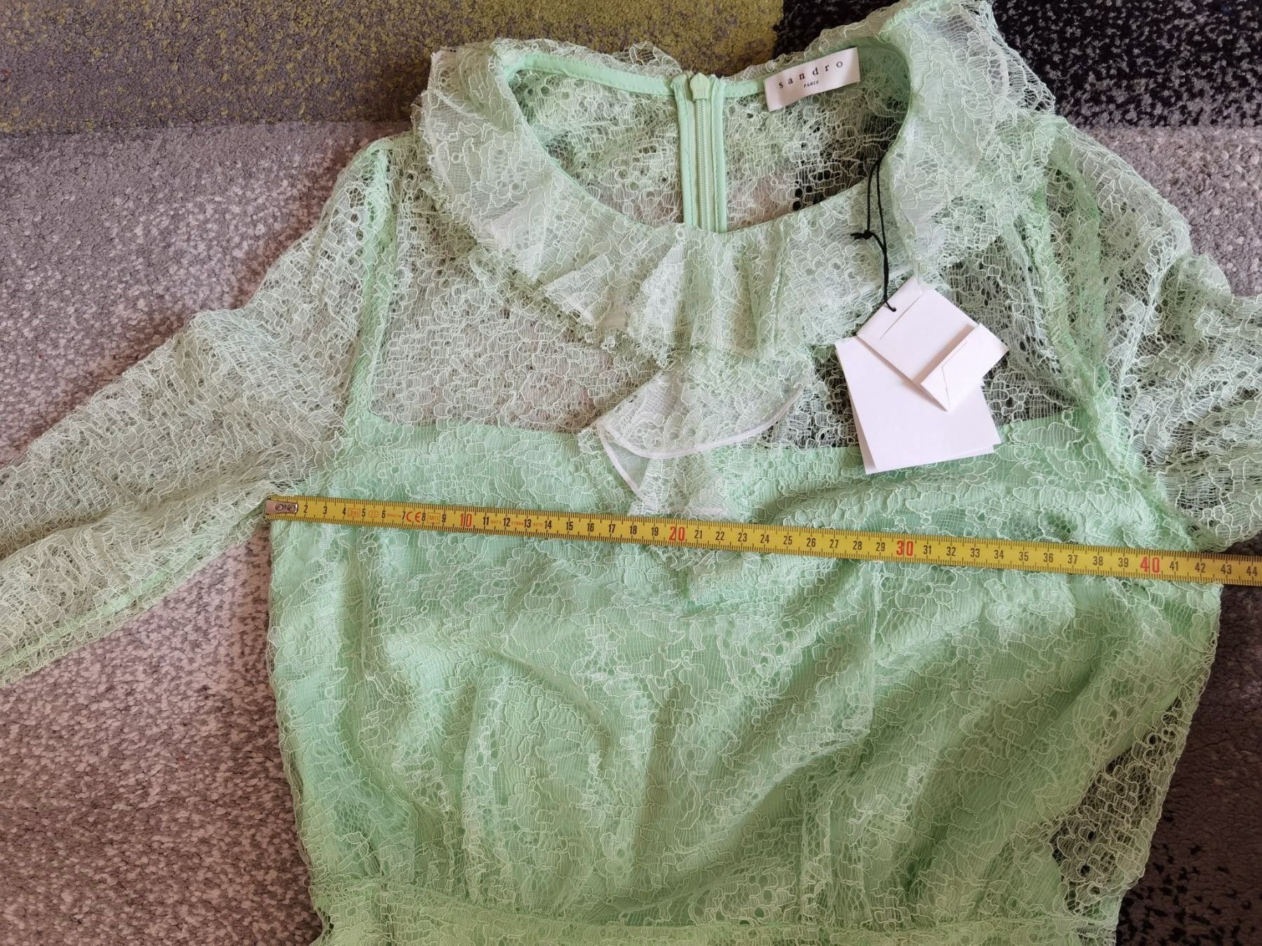Sandro Kleider: Sandro Kleid Spitze mit Seide Gr 38 neu – Neu und originalverpackt aus Langenthal von morena86 5