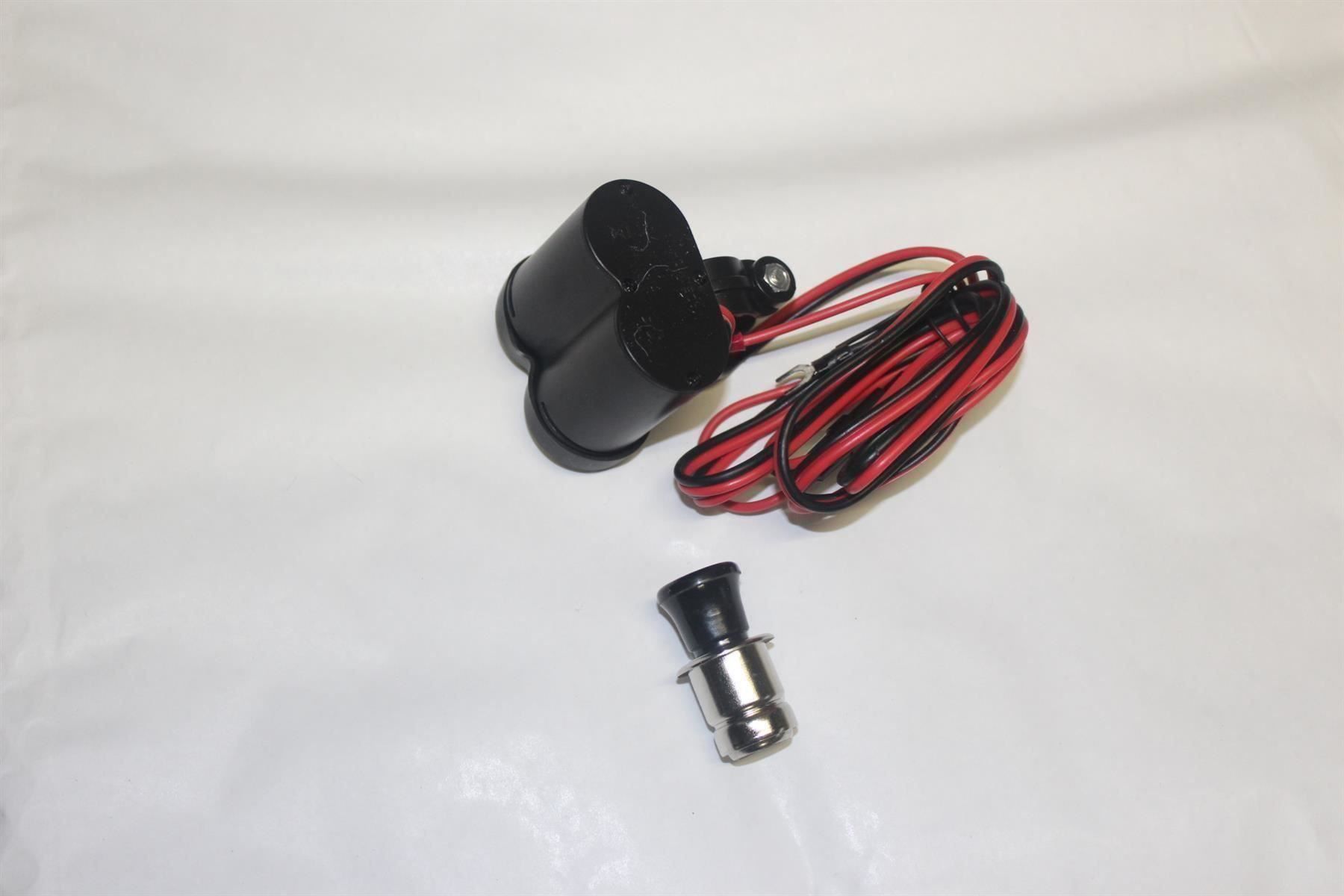 Caricatori & Batterie: 12V Motorrad Lenker USB Buchse – Nuovo (secondo la descrizione) da Kirchdorf AG venduto da Restposten110 3