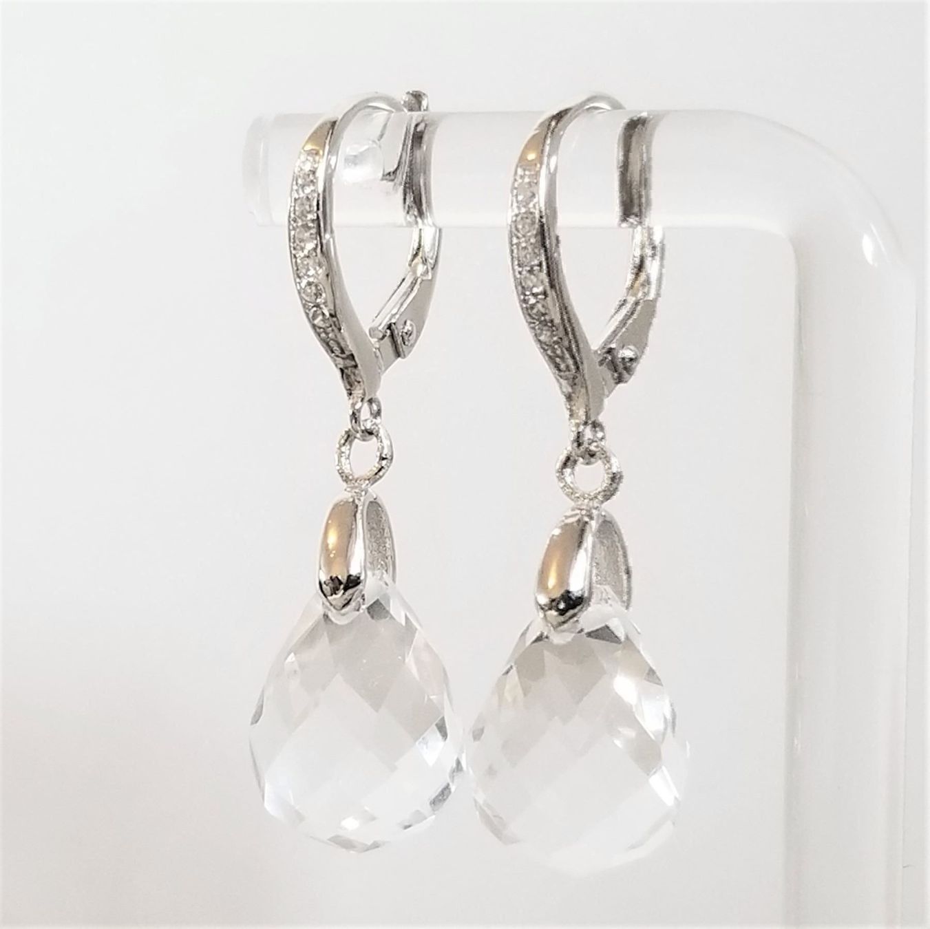 Orecchini pendenti & Orecchini a lobo: Montalin 925 Silber Ohrringe Briolettes – Nuovo e nell'imballaggio originale da Zürich venduto da Montalin2 3