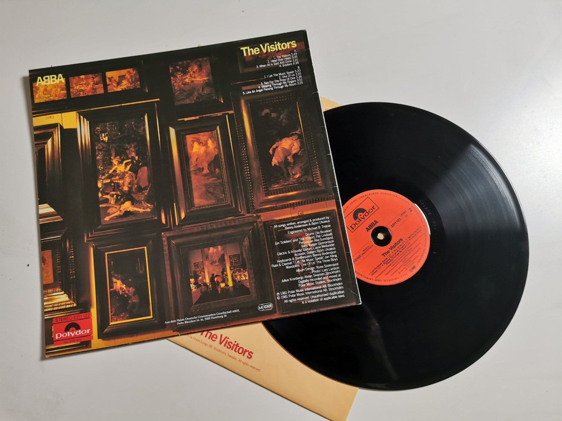 Schallplatten: ABBA - THE VISITORS – Gebraucht aus Grafenried von House-of-Oldies 1