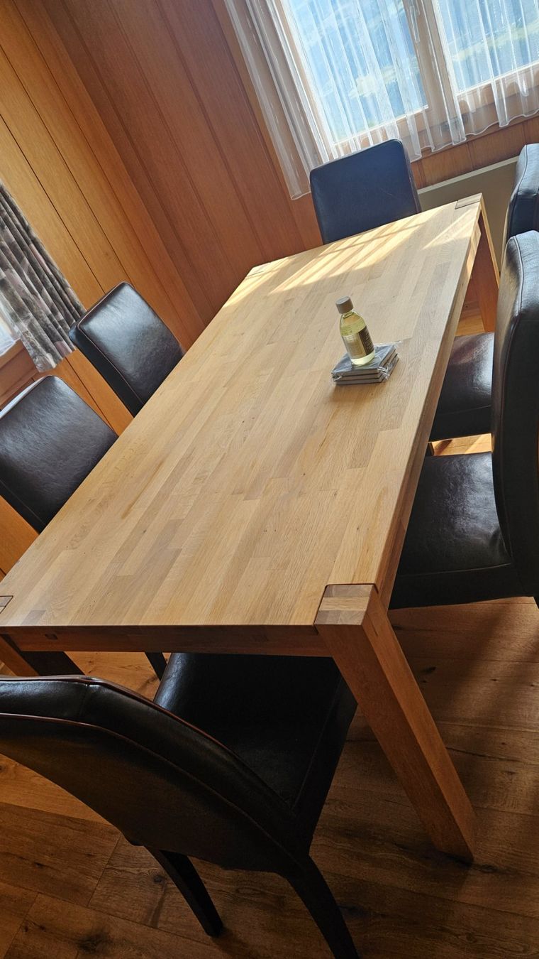 Esstisch 180x90 cm ausziehbar Jysk (Gebraucht) in Stachen für CHF 555 – nur Abholung auf Ricardo kaufen