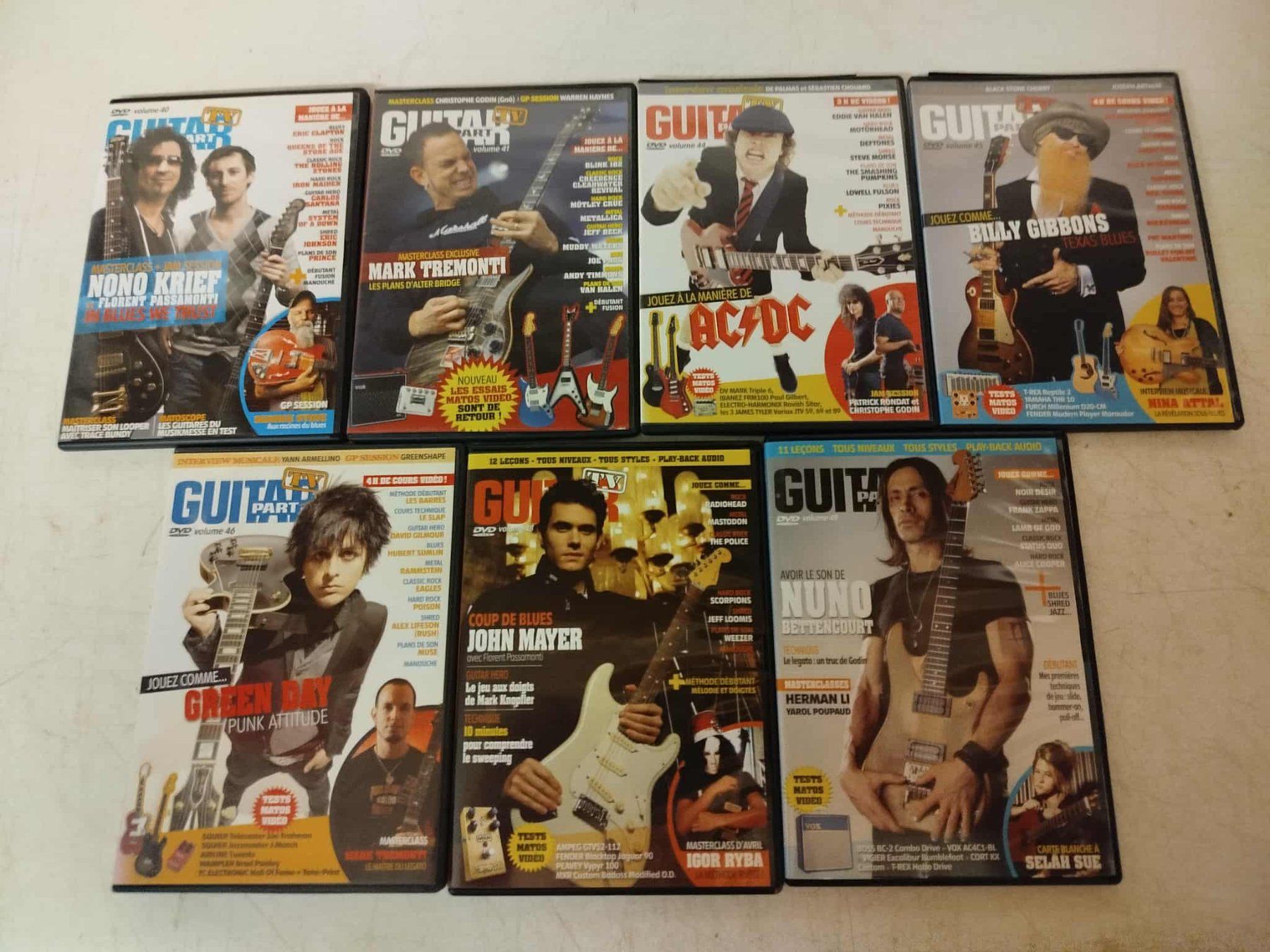 Tutti i DVDs: Dvd  pour apprendre la guitare – Usato da La Chaux-de-Fonds venduto da Emmaus2300CDF 5