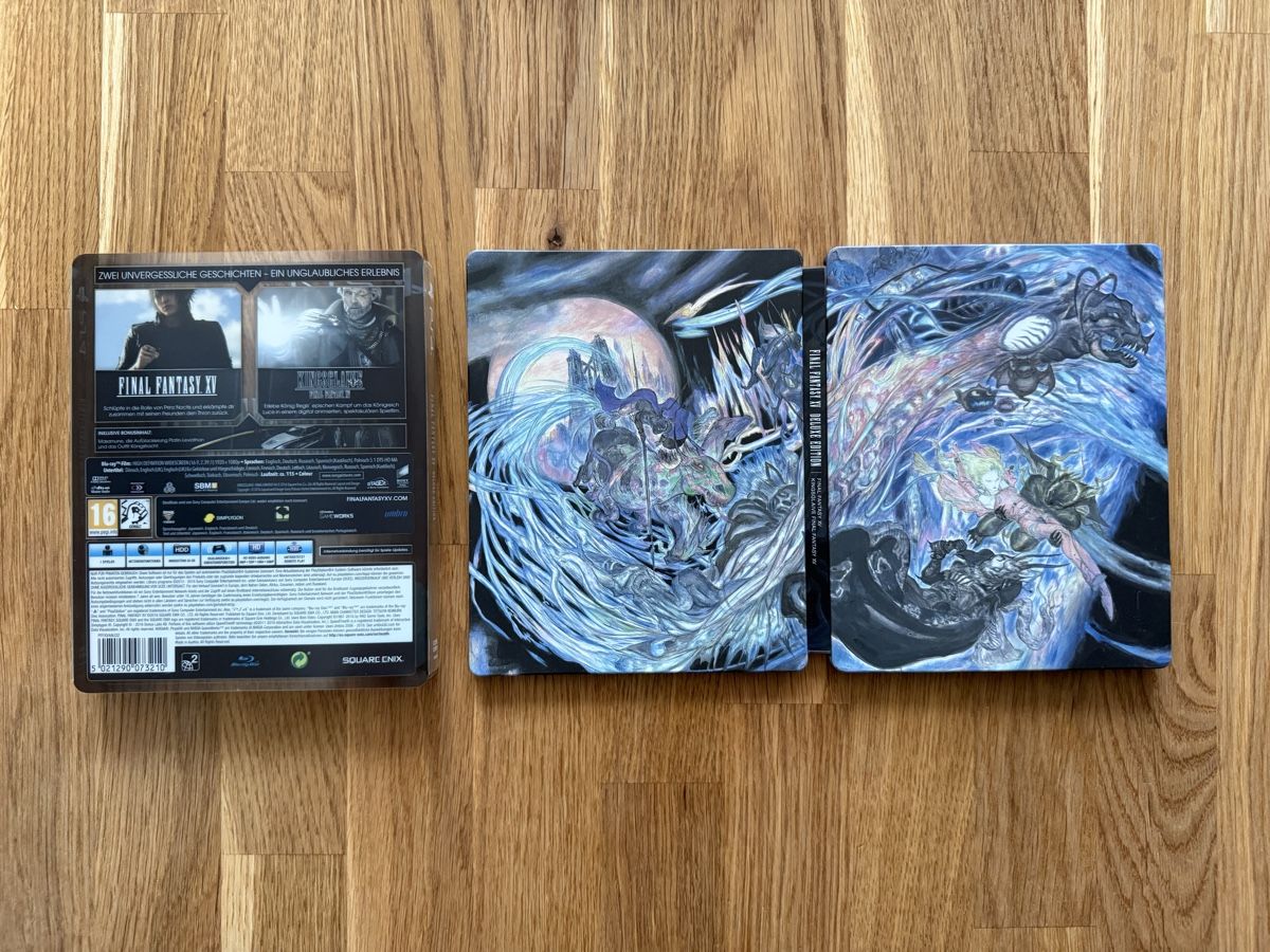 Sony Spiele: Final Fantasy XV Steelbook Edition Ps4 – Gebraucht aus Thundorf von Espressolungo 1