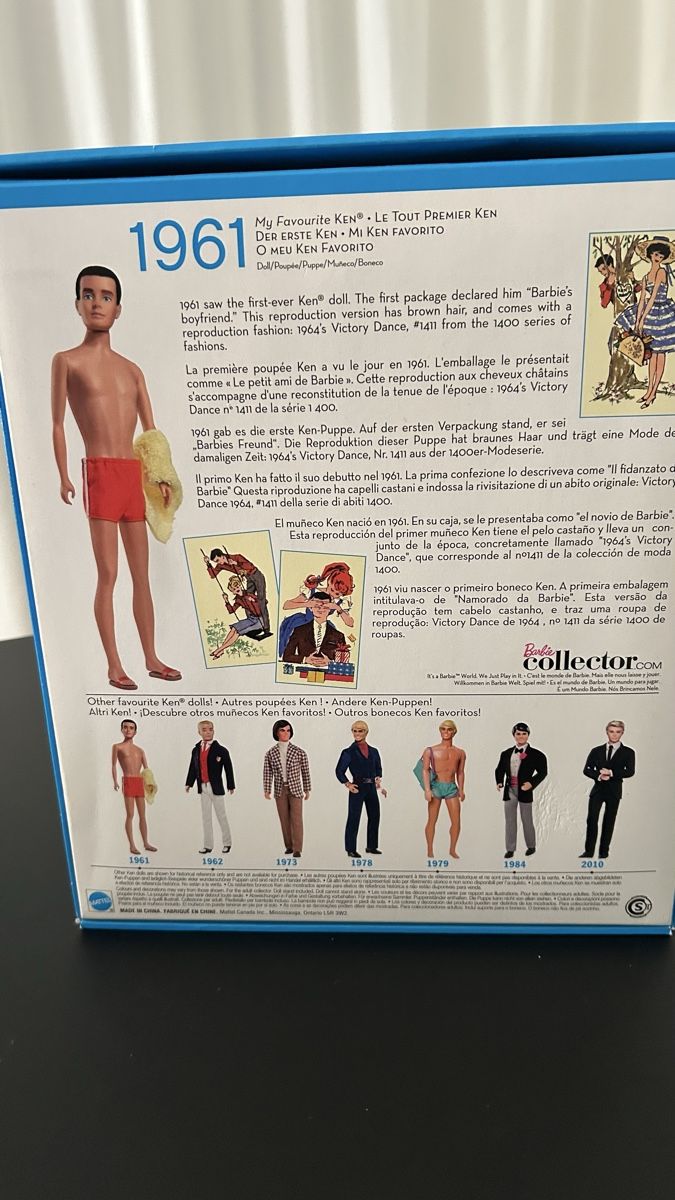 Bambole: Barbie Ken Repro Set – Nuovo e nell'imballaggio originale da Thalwil venduto da Centrone 3