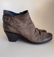 Mjus Damen Stiefeletten Grau Gr. 40 - Top Zustand Leder