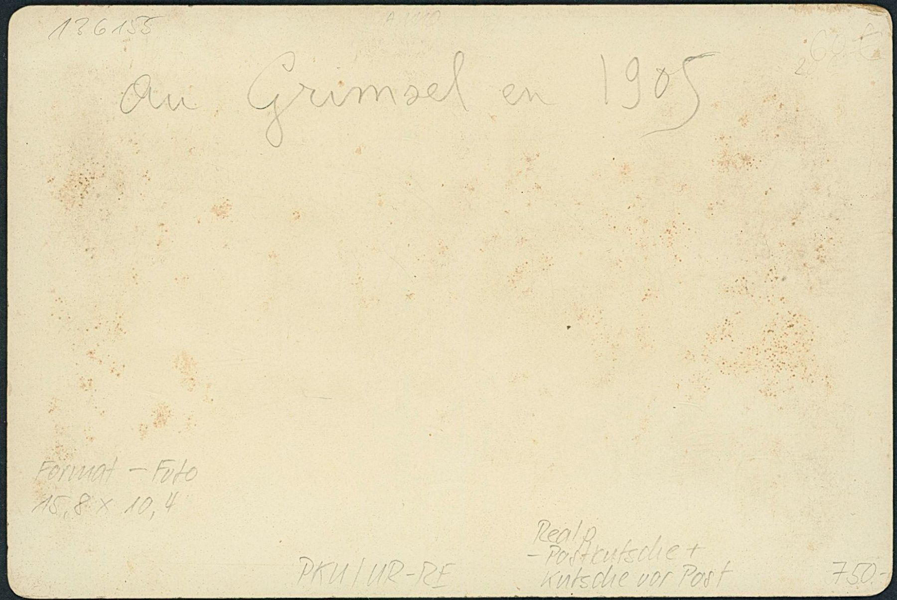 Cartoline postali: UR Realp - Post - Postkutsche - Kutsche - Furka Pass – Nuovo (secondo la descrizione) da Schindellegi venduto da leecollect 1