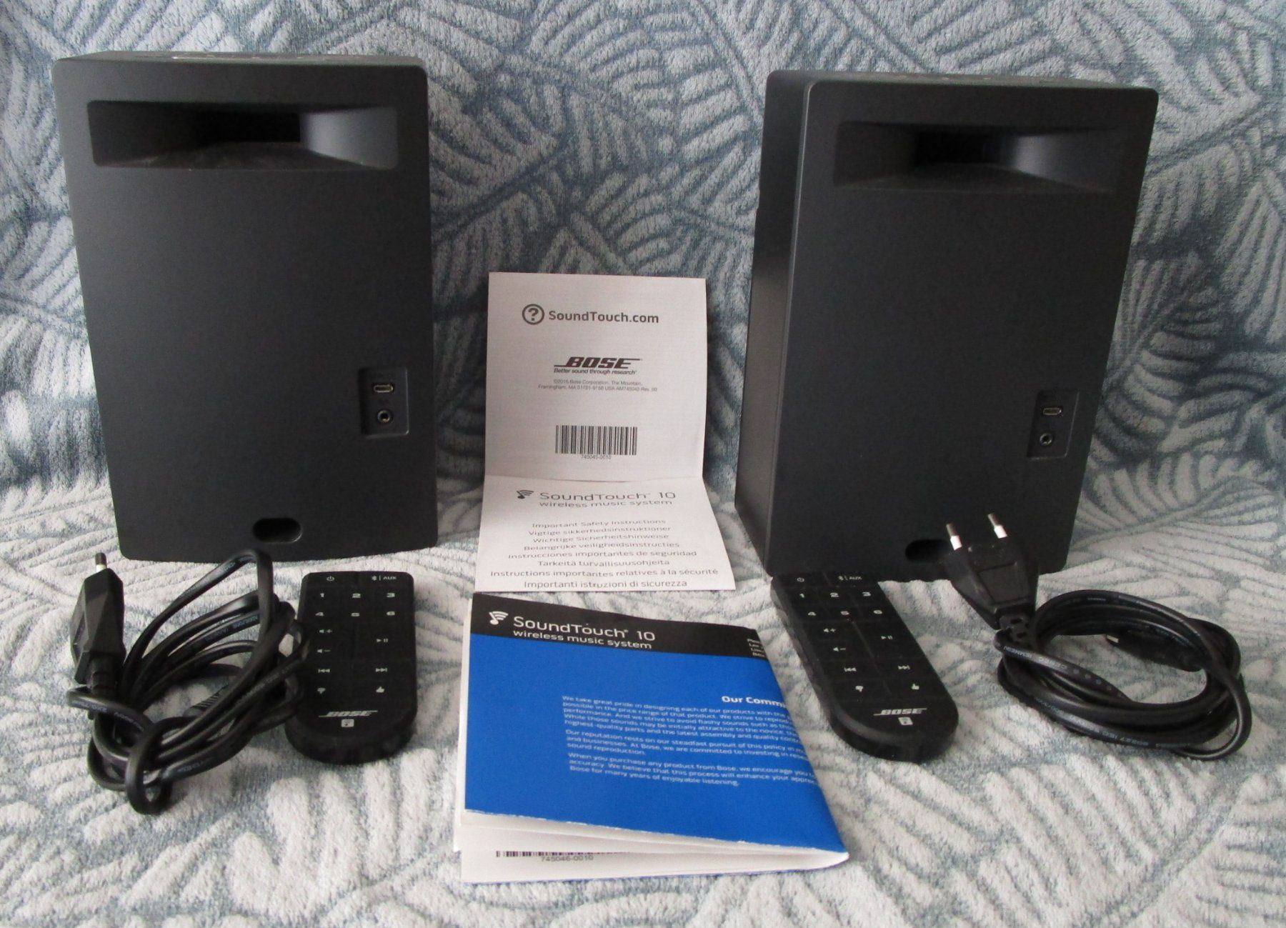 Bose Casse acustiche: 2 BOSE SOUNDTOUCH 10 WIFI & BLUETOOTH – Usato da Chêne-Bourg venduto da breno56 1