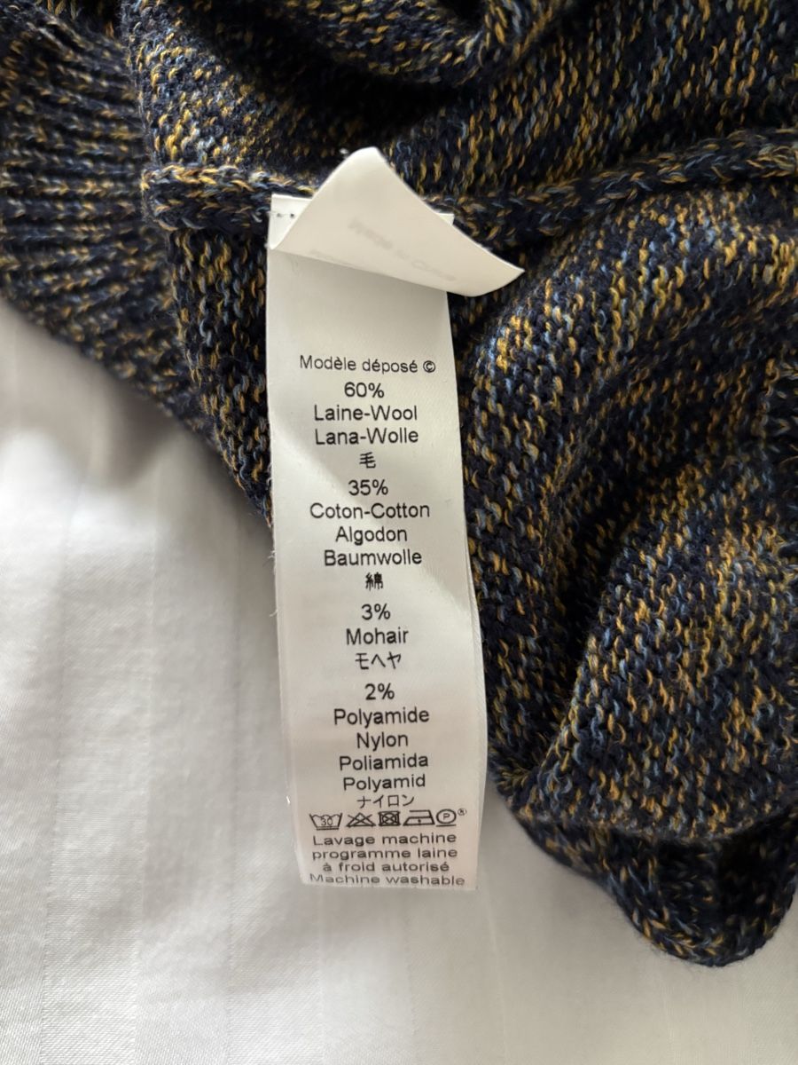 Kenzo Pullover & Sweatshirts: Kenzo Pullover S Wolle Mohair blau Melange – Gebraucht aus Rebstein von wendy321meins 4