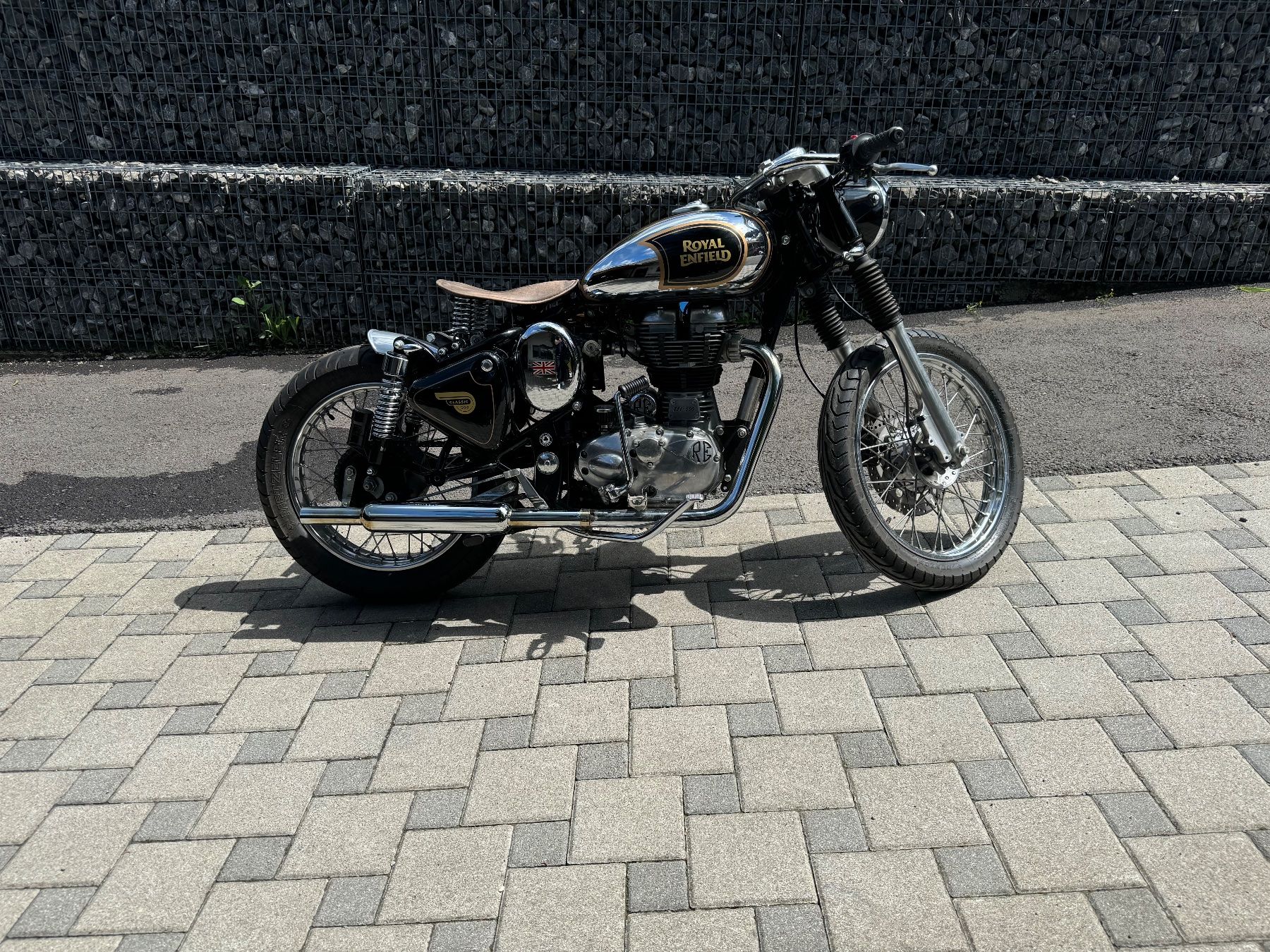 Royal Enfield Chopper: Motorrad ROYALE-ENFIELD Bullet EFI 500 – Usato da Aeschlen venduto da Cottage