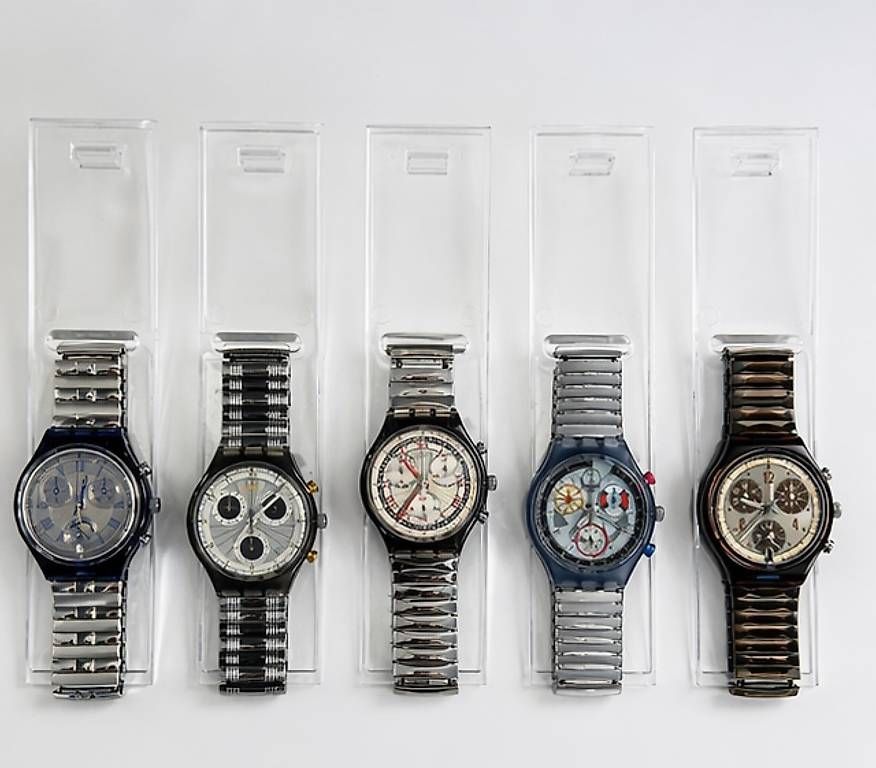 Orologi: Swatch Irony Chrono Set + Collector Box – Usato da Uster venduto da barkingarky01 3