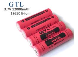 Li-Ion Hochleistungsbatterien ICR18650 3.7V 12000mAh NEU&OVP