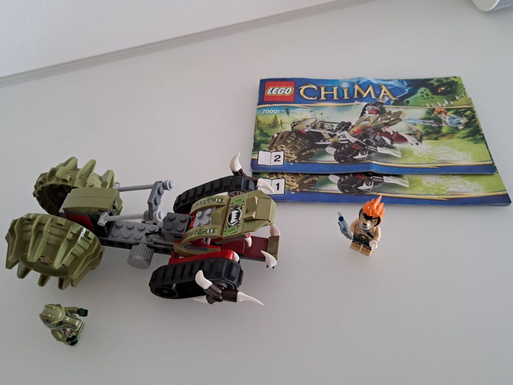 LEGO 70001 Legends of Chima Set Crawleys Claw Ripper (Gebraucht) in ...