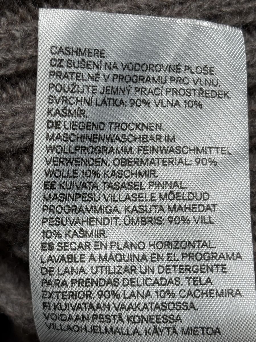 H&M Maglioni & Felpe: Oversized Woll-Pullunder mit Kaschmiranteil – Nuovo (secondo la descrizione) da Horgen venduto da Anatolia 3