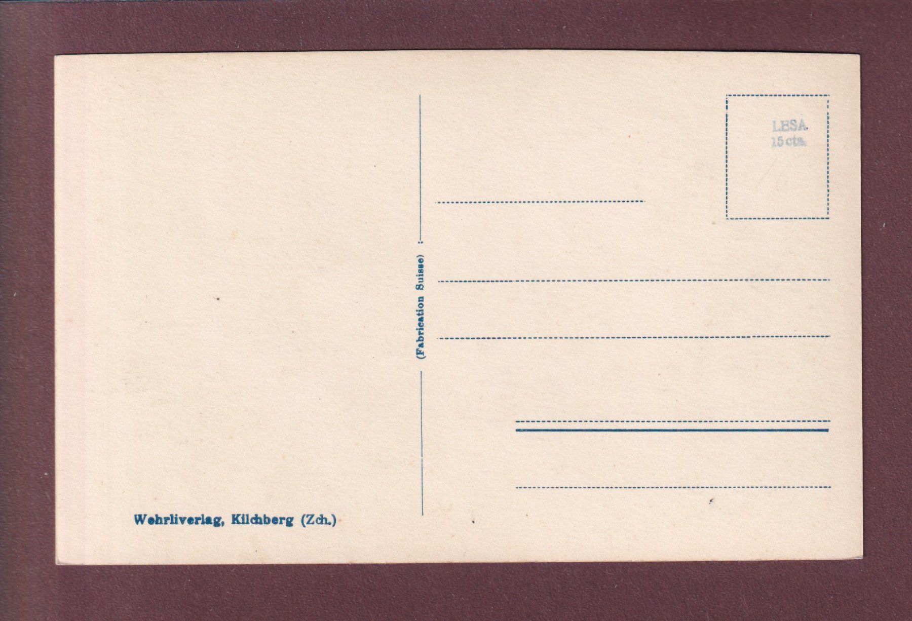 Cartoline postali: INTERLAKEN - Katholische Kirche – Usato da Pully venduto da nicecards 1