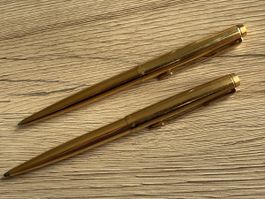 Parker Schreibset Kugelschreiber & Druckbleistift Goldfarben
