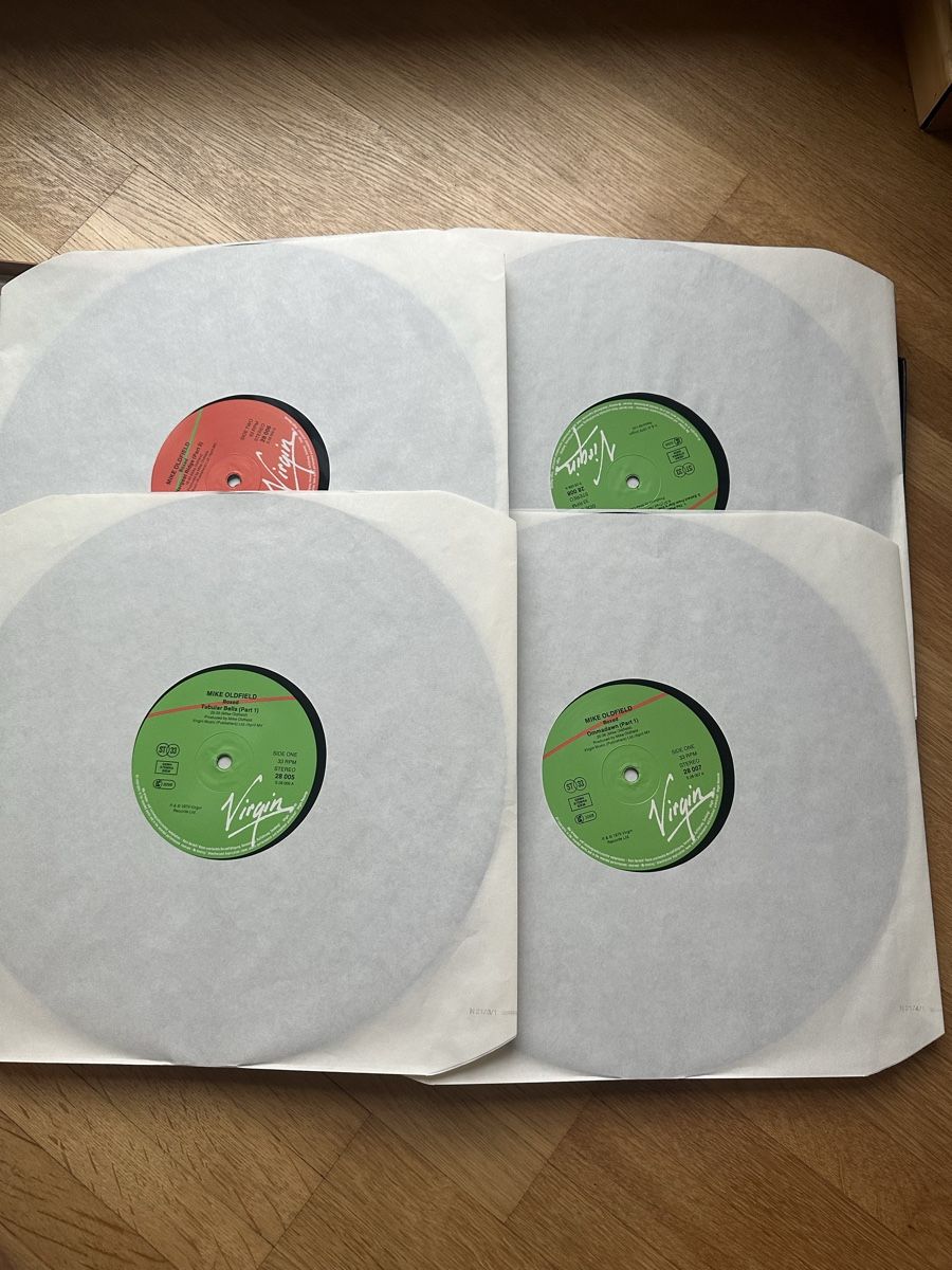 Schallplatten: Mike Oldfield Boxed – Gebraucht aus Zürich von marcochreis5 6