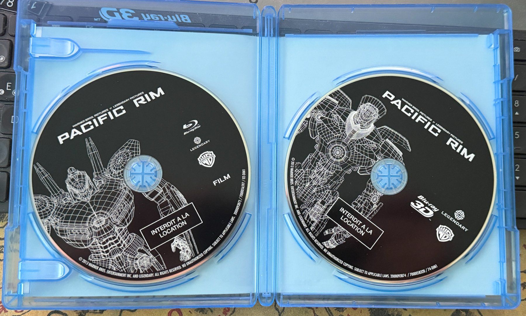 Tutti i DVDs: 3D + 2D Blu-ray Pacific Rim (2013) – Usato da Semsales venduto da __Florian__ 3