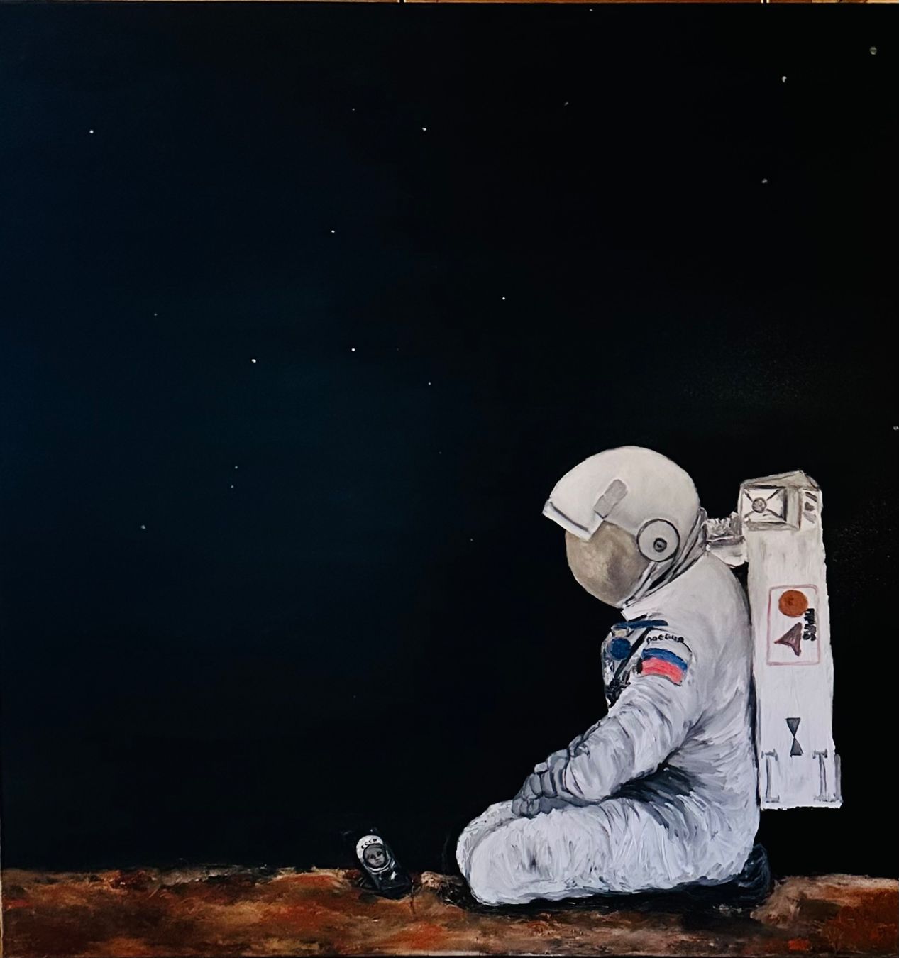 Tableaux: Firsr Mars/oil Bild /Kunst Doks – Neuf avec emballage d'origine à Beromünster par dok_b8mf 4
