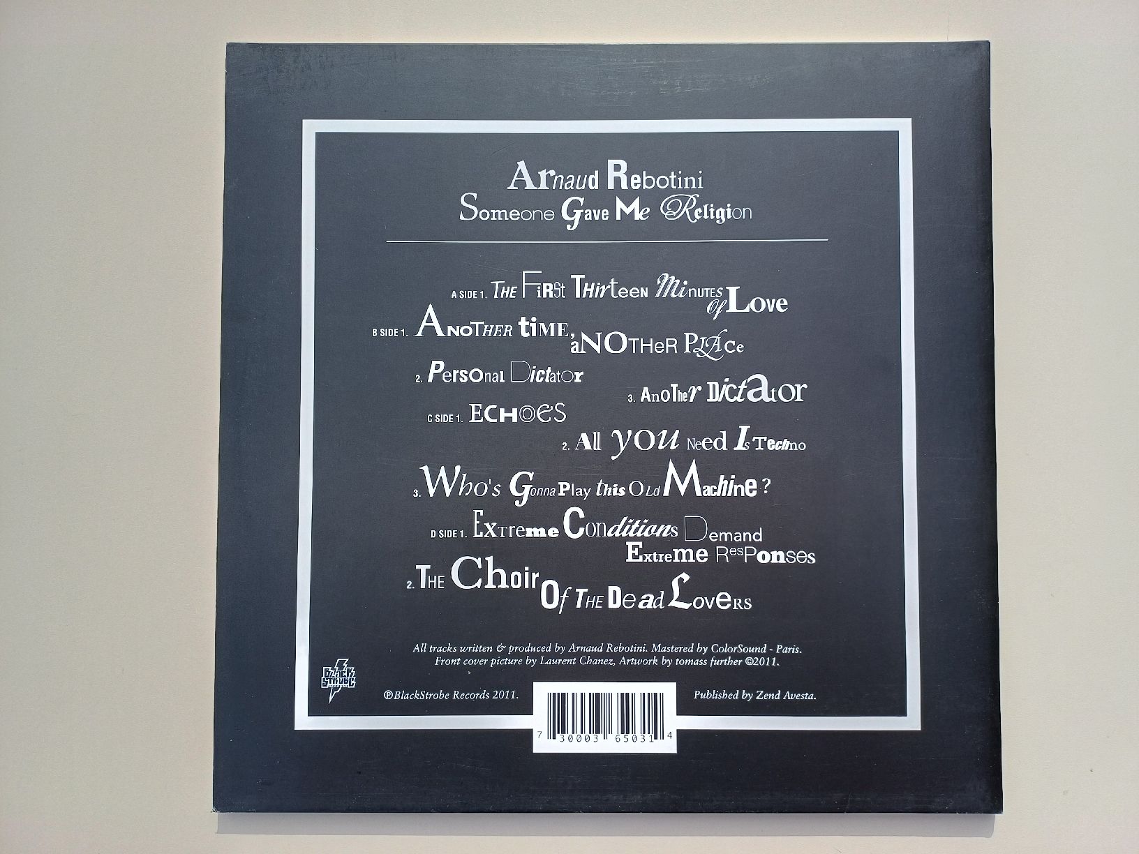 Schallplatten: Arnaud Rebotini "Someone gave me Religion" 2xLP neufs – Neu (gemäss Beschreibung) aus Begnins von Drastic-Sound 1