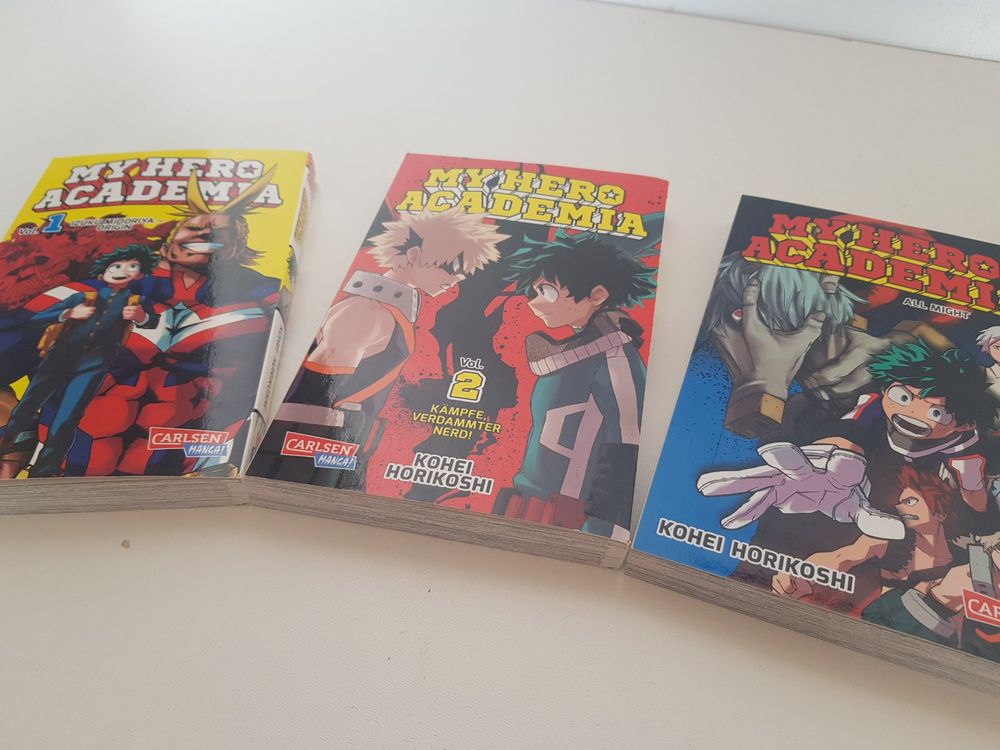 Fumetti: 5x Manga My Hero Academia Comic Bücher 1 bis 5 - Neu – Nuovo (secondo la descrizione) da Bassersdorf venduto da retrolab 2