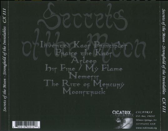 CD: Secrets of the moon - Strong... – Usato da St-Cergue venduto da VeganWarrior 1