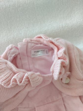 Kleid mit Jäckchen Mayoral rosa
