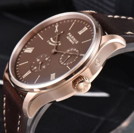 Parnis PA2122 SEAGULL 1780 Automatikuhrwerk Gangreserve Date Acheter sur Ricardo