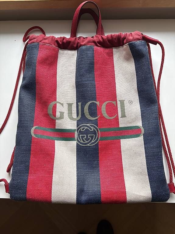 Gucci Zaini: Gucci Rucksack aus Canvas – Usato da Zürich venduto da mic_g5m9