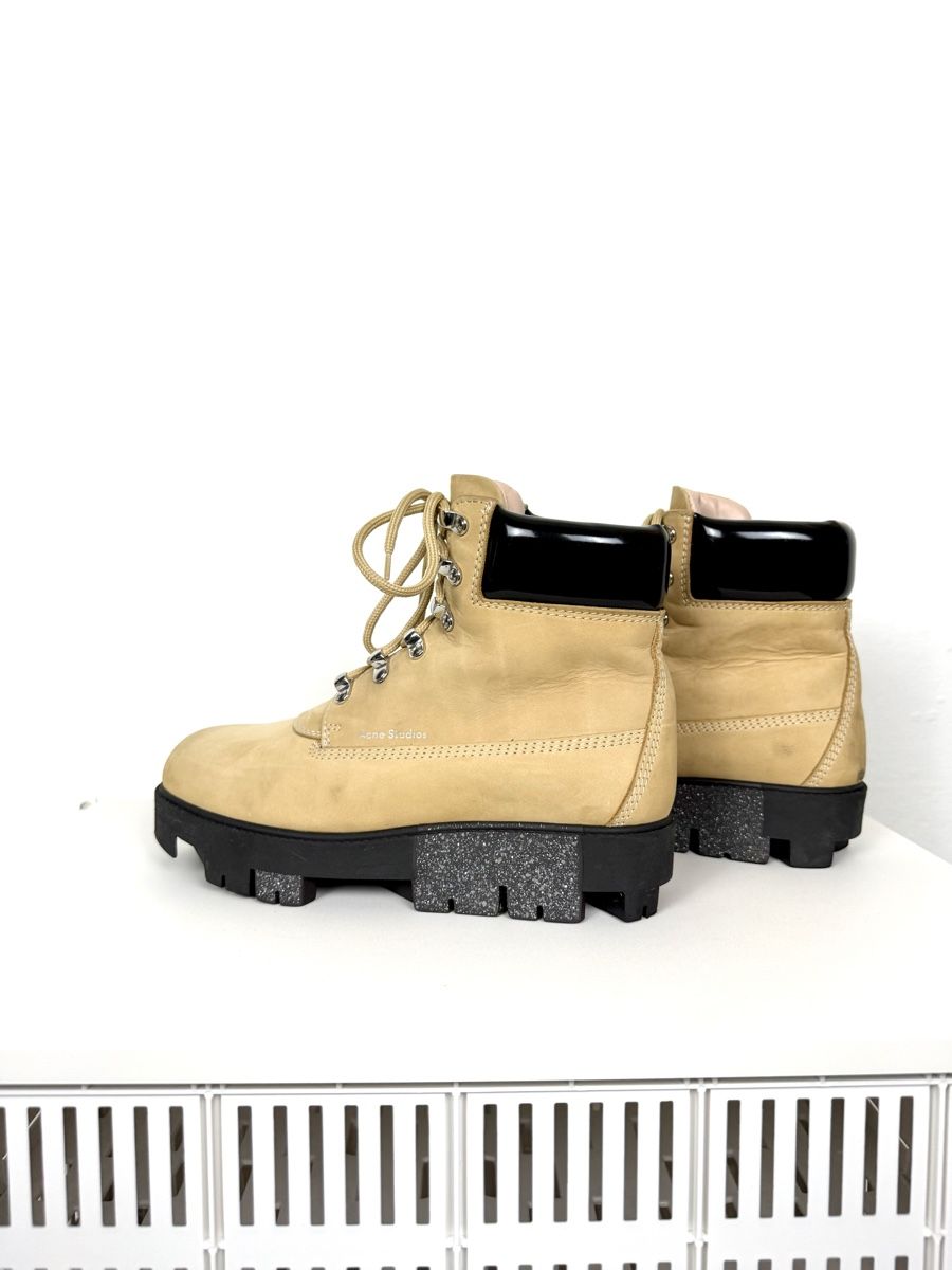 Acne Studios Scarpe da uomo: Acne Studios Boots, Grösse 40, Beige – Usato da Basel venduto da A-Z-B 5